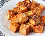 材料1つで大人気☆ハニーケチャップ厚揚げ作り方6写真