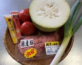 麻婆風★夕顔のあんかけ作り方1写真