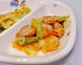 ★幼稚園給食 ウインナーソテー★作り方4写真