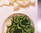 冬瓜とゴーヤのポークカレー作り方2写真