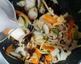 丼一杯で栄養◎豚バラ肉と野菜のあんかけ丼作り方19写真