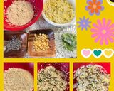 オートミールde大豆もやしのチヂミ♪作り方2写真