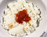 明太子のパスタソースで炒飯作り方9写真