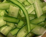 簡単　時短　豚しゃぶ味噌胡麻キュウリ和え作り方9写真