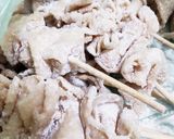 名古屋めし風!甘辛♪鳥皮串揚げ*鶏皮活用作り方3写真
