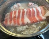 豚バラ肉＆梅昆布茶＆天然水での冷しゃぶ作り方8写真