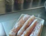 冷めてもしっとりぷりぷり！レンジでささみ作り方1写真