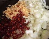 シシグ（豚バラ粗ミンチの塩ニンニク丼）作り方2写真