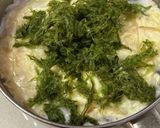 あおさと卵の韓国風スープ作り方5写真