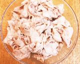 豚バラ肉＆梅昆布茶＆天然水での冷しゃぶ作り方11写真