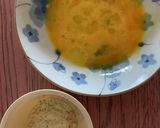スープの素で☆カルボナーラ風そうめん作り方2写真