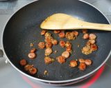 *ウインナー＆粒マスタードおにぎり*作り方2写真