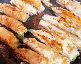 オクラチーズ、エノキの豚肉巻き作り方10写真