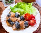 海苔巻きチキンの唐揚げ♩作り方6写真
