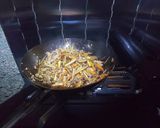 【キャンプ飯】挽肉入りきんぴらごぼう作り方3写真