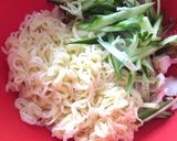 ゴマ油でラーメンサラダを作り方5写真