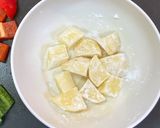 鶏むね肉と彩り野菜の甘酢炒め♩作り方2写真