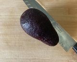 アボガドの刺身作り方1写真