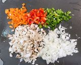 野菜たっぷり♩キーマカレー作り方1写真