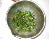 ほうれん草のおひたし♪目・肌の乾燥に薬膳作り方7写真