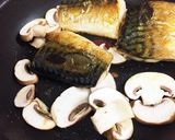 塩鯖ガーリックソテー♡キウイソースがけ作り方6写真
