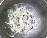 ヨウサマの減塩おやじの葡萄の白和え作り方4写真