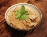 超簡単！舞茸お揚げの炊き込みご飯作り方6写真