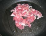 ゴーヤー入り「豚キムチ炒め。」作り方2写真