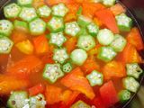 ほっこり美味しい♪トマトとオクラのスープ