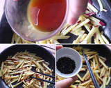 甘じょっぱ！大学芋風さつまいもきんぴら作り方5写真