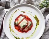 簡単イタリアン！豚ヒレ肉のピザ職人風作り方6写真