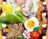 オブアート ワンピース ウタ キャラ弁作り方5写真