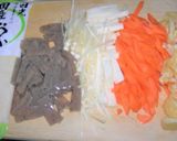 五目・おから煮。作り方1写真