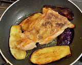 茄子と鶏モモ肉の丼作り方3写真
