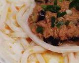 ツナと茄子の豆乳坦々そうめん作り方7写真
