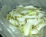簡単♪白菜とシーチキンのサラダ作り方1写真