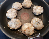 れんこんとえびのふんわり焼き作り方4写真