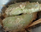 【男飯すすむ飯】茄子のガーリックフライ丼作り方12写真