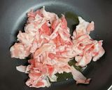 夏野菜と豚バラのピリ辛味噌ダレ炒め作り方2写真