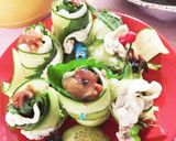 冷しゃぶきゅうりで巻いちゃった。作り方9写真