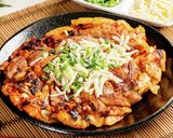 粉と焼き方でパリッパリ!豚キムチヂミ作り方35写真