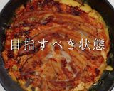 粉と焼き方でパリッパリ!豚キムチヂミ作り方34写真
