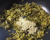 常備菜☆高菜のごま油炒め☆作り方2写真