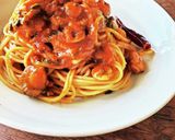 発酵食材で旨味が超濃厚!シーフードパスタ作り方9写真