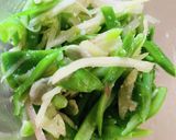 おばんざい！インゲンと茗荷の塩麹和え♡作り方8写真
