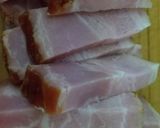 たっぷりきのことベーコンのあんかけ豆腐作り方2写真