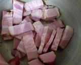 たっぷりきのことベーコンのあんかけ豆腐作り方3写真