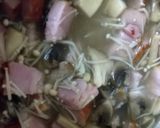 たっぷりきのことベーコンのあんかけ豆腐作り方6写真