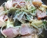 たっぷりきのことベーコンのあんかけ豆腐作り方8写真