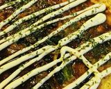 サラダパックのオムレツ風お好み焼き作り方4写真